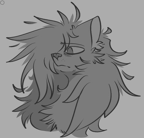 Sketchy Bust | Character belongs to @darkdarling666_86045